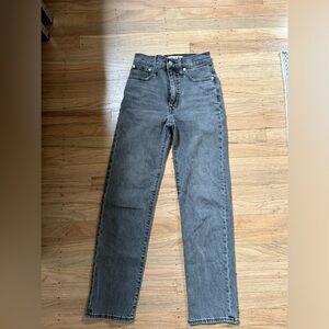 Madewell straight leg jeans
